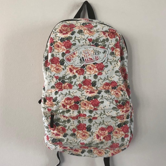 Vans Handbags - Vans Floral Backpack